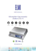 Elmi DTS-4 User Manual предпросмотр