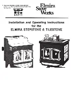 Elmira Stove Works Elmira stepstove Installation And Operating Instrictions предпросмотр