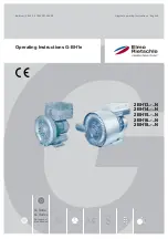 Предварительный просмотр 1 страницы Elmo Rietschle 2BH13 N Series Operating Instructions Manual