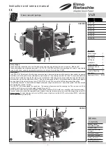 Предварительный просмотр 5 страницы Elmo Rietschle ZEPHYR VLR 100 Instruction And Service Manual