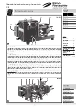 Предварительный просмотр 29 страницы Elmo Rietschle ZEPHYR VLR 100 Instruction And Service Manual