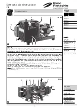 Предварительный просмотр 33 страницы Elmo Rietschle ZEPHYR VLR 100 Instruction And Service Manual