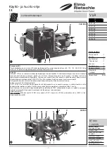 Предварительный просмотр 37 страницы Elmo Rietschle ZEPHYR VLR 100 Instruction And Service Manual