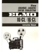 Elmo 16-CL Optical Instruction Manual preview