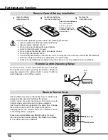 Preview for 12 page of Elmo CRP-221 Owner'S Manual