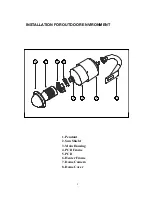 Предварительный просмотр 6 страницы Elmo ESD-HO1 User Manual