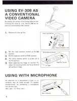 Preview for 11 page of Elmo EV-308 Operation Manual