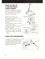 Предварительный просмотр 12 страницы Elmo EV-368 Operation Manual