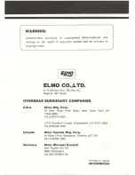 Предварительный просмотр 20 страницы Elmo EV-368 Operation Manual