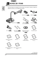 Предварительный просмотр 12 страницы Elmo L-12 ID Instruction Manual