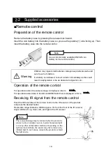 Предварительный просмотр 19 страницы Elmo L-12G Instruction Manual