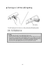 Предварительный просмотр 26 страницы Elmo L-12G Instruction Manual