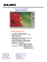 Предварительный просмотр 1 страницы Elmo LM-5011N Specification Sheet