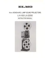 Elmo LX-1100 Instruction Manual preview