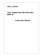 Elmo ProVidient EMR-16 Instruction Manual предпросмотр