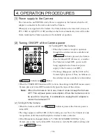 Предварительный просмотр 15 страницы Elmo PTC-100S Instruction Manual