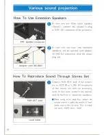 Preview for 16 page of Elmo ST-1200 D Instruction Manual