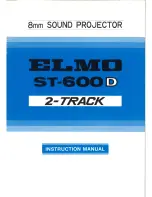 Elmo ST-600D Instruction Manual preview