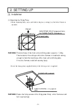 Предварительный просмотр 10 страницы Elmo TD4114 IP II Instruction Manual