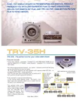 Preview for 3 page of Elmo TRV-16H Specifications