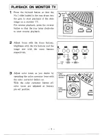 Preview for 10 page of Elmo TRV-35H Instruction Manual