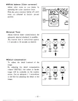 Preview for 13 page of Elmo TRV-35H Instruction Manual