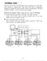 Preview for 14 page of Elmo TRV-35H Instruction Manual