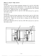 Preview for 16 page of Elmo TRV-35H Instruction Manual