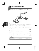 Preview for 18 page of Elmo TT-02U Instruction Manual