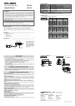 Предварительный просмотр 2 страницы Elmo UN43H Operation Manual