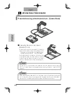 Предварительный просмотр 20 страницы Elmo Visual Presenter HV-110u Instruction Manual