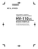 Предварительный просмотр 39 страницы Elmo Visual Presenter HV-110u Instruction Manual