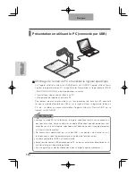 Предварительный просмотр 72 страницы Elmo Visual Presenter HV-110u Instruction Manual