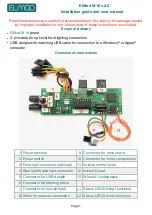 Предварительный просмотр 1 страницы ElMod M16 v.2.0 Installation Manual And User'S Manual