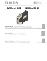 ELMON 34-32 Operating Manual предпросмотр