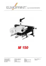 ELMOPRINT M 150 Manual предпросмотр