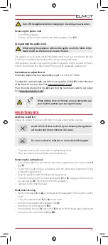Предварительный просмотр 15 страницы ELMOT 026 User Manual