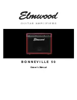 Elmwood Bonneville 50 Owner'S Manual предпросмотр