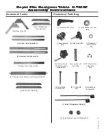 Elmwood U-7200C Assembly Instructions предпросмотр