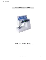 ELNA 6005 heirloom edition Service Manual preview