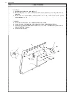 Предварительный просмотр 31 страницы ELNA 6005 heirloom edition Service Manual