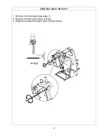 Предварительный просмотр 9 страницы ELNA 683, 686 Service Manual