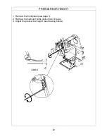 Предварительный просмотр 23 страницы ELNA 683, 686 Service Manual