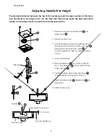 Preview for 14 page of ELNA 8300 - LEAFLET Service Manual