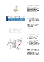 Preview for 4 page of ELNA 845 - Supplementary Instructions Manual