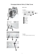 Предварительный просмотр 9 страницы ELNA CE10 Service Manual