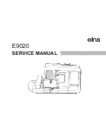 ELNA E9020 Service Manual предпросмотр