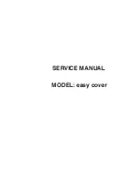 ELNA easy cover Service Manual предпросмотр