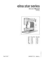 ELNA EC 11 Service Manual preview