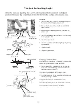 Preview for 21 page of ELNA Elinita EF72 Service Manual